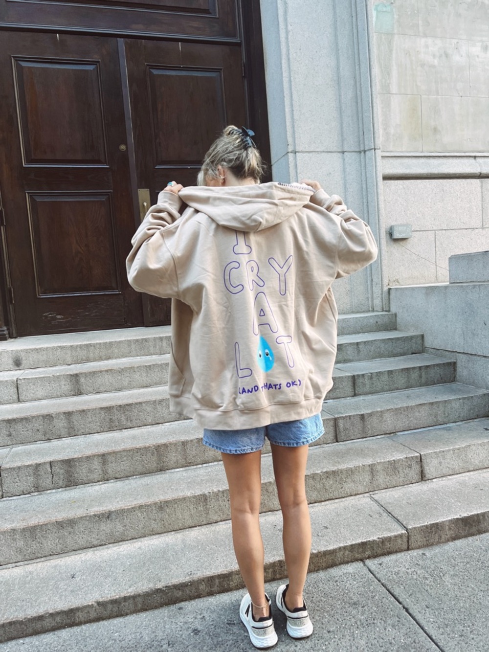 Mayfair Group; I cry a lot hoodie- Women